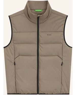 BOSS Jacke OW_URBANEX PUFFER V Regular Fit - Grau