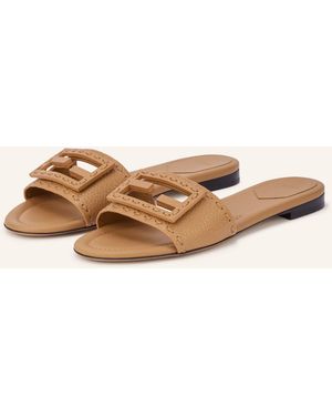 Fendi Pantoletten - Natur