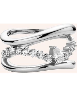 Ania Haie Ring aus 925er Sterlingsilber - Natur