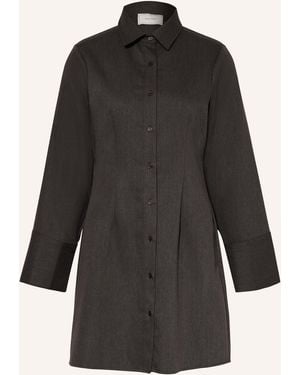 Neo Noir Hemdblusenkleid CAJSA - Schwarz