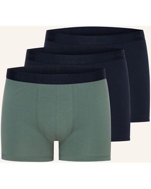 CALIDA 3er-Pack Boxershorts NATURAL BENEFIT - Blau