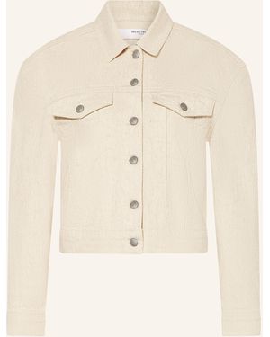 SELECTED Jeansjacke - Natur