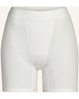 Skims Lounge-Shorts COTTON RIB - Weiß