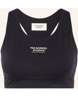 Pas Normal Studios Sport-BH BALANCE mit Mesh - Schwarz