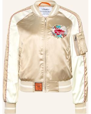 Bombers Original Satinblouson YOSHINO WOMAN - Natur