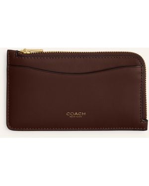 COACH Kartenetui NEW YORK - Braun