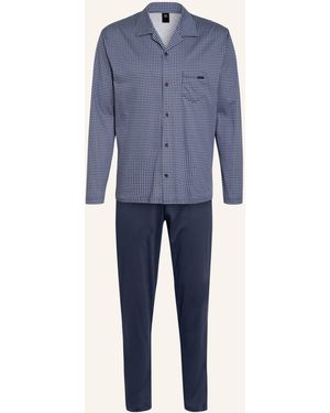 CALIDA Schlafanzug RELAX CHOICE - Blau