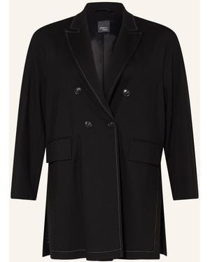 MARINA RINALDI PERSONA Longblazer VICINI aus Jersey - Schwarz