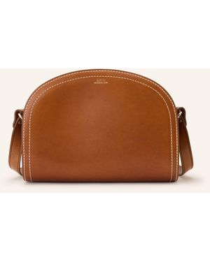 A.P.C. Umhängetasche DEMI LUNE - Braun
