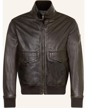Belstaff Lederjacke WINCHESTER - Schwarz