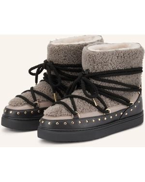 Inuikii Boots CURLY ROCK mit Nieten - Schwarz