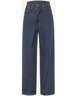 DARKPARK Wide Leg Jeans INES - Blau