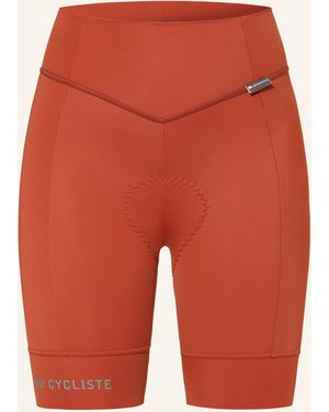 Café du Cycliste Radhose CELINE mit gepolstertem Einsatz - Rot