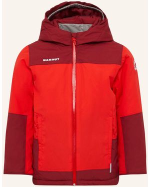 Mammut Skijacke TREELINE HS THERMO mit Kapuze - Rot