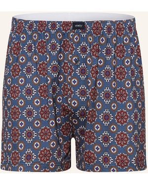 Herren Boxershort Minimal Paisley - Baumwolle Elasthan Unterhose