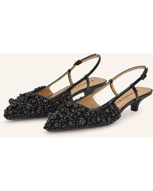 PROSPERINE® Slingpumps mit Schmucksteinen - Natur
