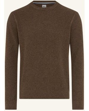 Brax Strickpullover STYLE RICK - Braun