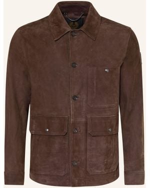 Belstaff Lederjacke TRAIL - Braun