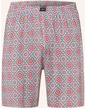Mey Schlafshorts Serie MIXTURE OF CIRCLES - Blau