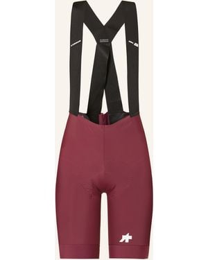 Assos Radhose UMA GT S11 mit Trägern und gepolstertem Einsatz - Rot