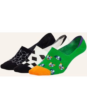 DillySocks Füßlinge HIDDEN DOG GEOMETRICS - Grün