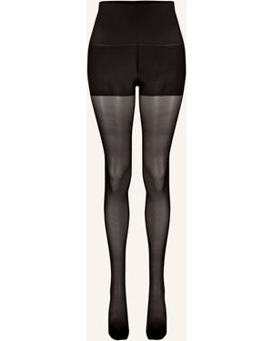 Item M6 Feinstrumpfhose TRANSLUCENT 20 DEN CONTROL TOP mit Kompression - Schwarz