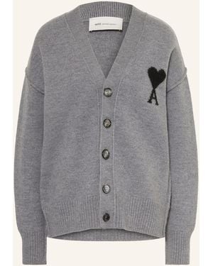 Ami Paris Strickjacke - Grau