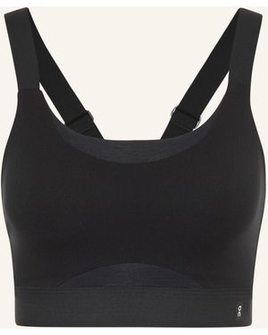On Shoes Sport-BH PERFORMANCE mit Mesh - Schwarz