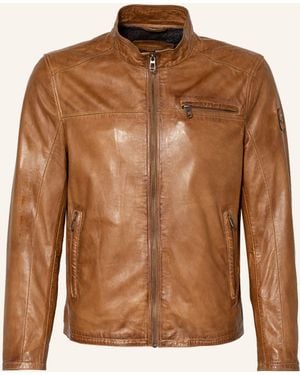 Milestone Lederjacke MS-MARCO - Braun