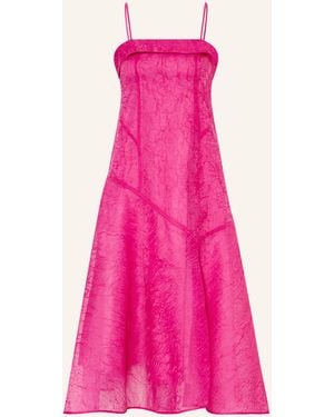 Ganni Cocktailkleid SHIBORI - Pink
