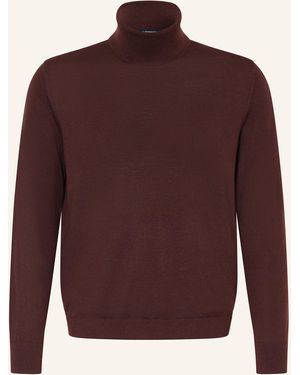 STROKESMAN'S Rollkragenpullover - Rot