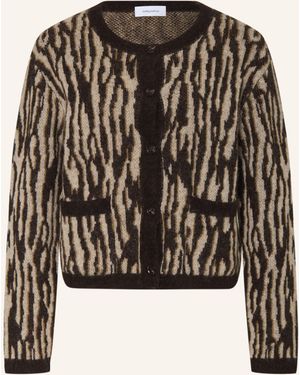 DARLING HARBOUR Strickjacke mit Alpaka - Schwarz