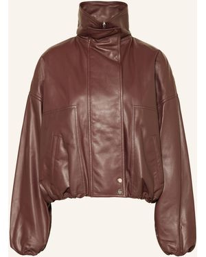 UTZON Lederjacke JADE - Braun