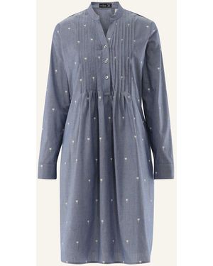 Van Laack Kleid Modern Fit - Blau