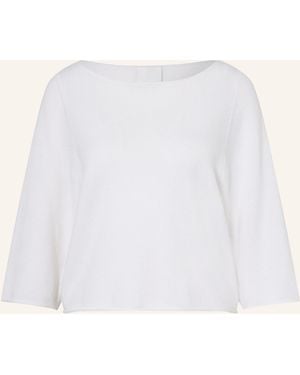 Allude Cashmere-Pullover mit 3/4-Arm - Natur
