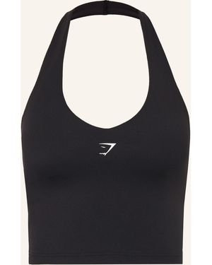 GYMSHARK Sport-BH - Schwarz