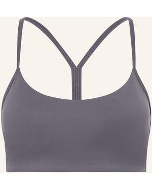 lululemon Sport-BH FLOW - Grau