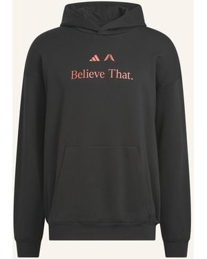 adidas ANTHONY EDWARDS BELIEVE THAT HOODIE - Schwarz
