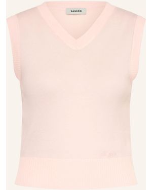 Sandro Pullunder mit Cashmere - Pink