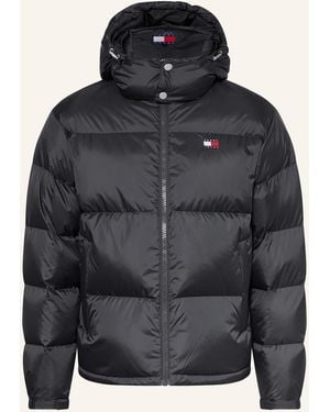 Tommy Hilfiger Daunenjacke ALASKA mit abnehmbarer Kapuze - Schwarz