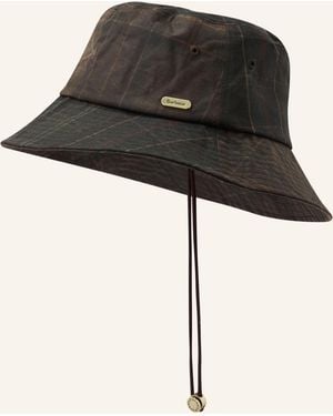 Barbour Bucket-Hat HAZELWOOD - Schwarz