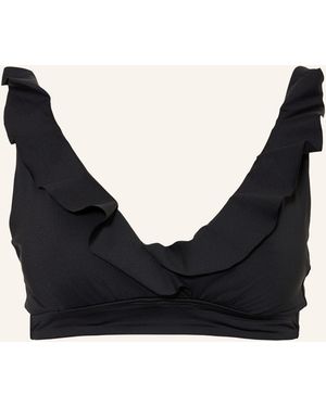 Ralph Lauren Bügel-Bikini-Top BEACH CLUB SOLIDS - Schwarz