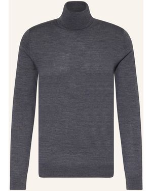 Reiss Rollkragenpullover CAINE aus Merinowolle - Blau