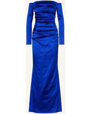 Talbot Runhof Abendkleid - Blau