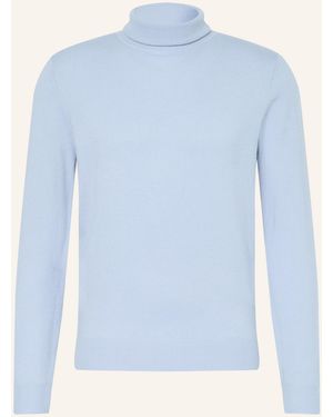 STROKESMAN'S Rollkragenpullover aus Cashmere - Blau