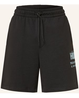 HUGO Sweatshorts NESISHO - Schwarz