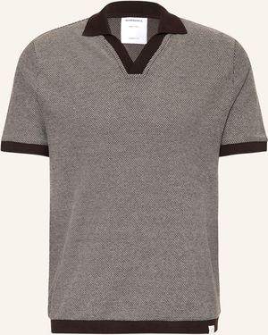 NOWADAYS Jersey-Poloshirt - Grau