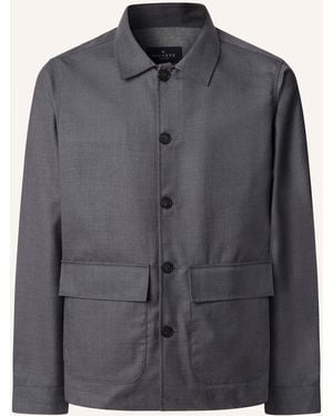 Hackett Fieldjacket WOOL OVERSHIRT - Grau