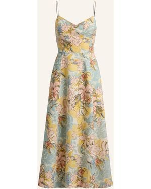 Ralph Lauren Leinenkleid - Mettallic
