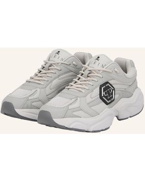 Philipp Plein Runner Sneaker - Grau